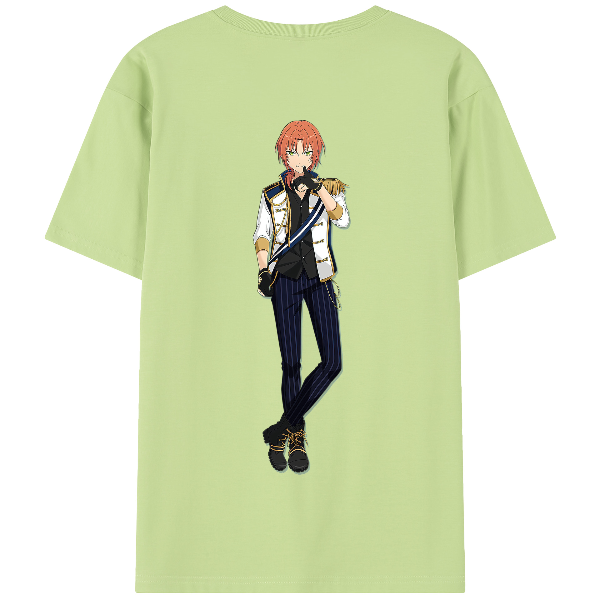 （画像用） あんさんぶるスターズ! Ensemble Stars 綿100％半袖Tシャツ（背面プリント）